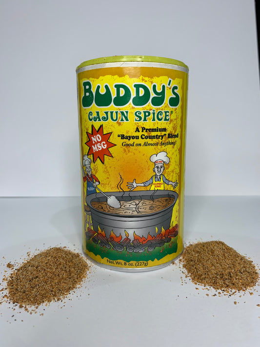 Buddy's Cajun Spice "The Original" 8 oz Can
